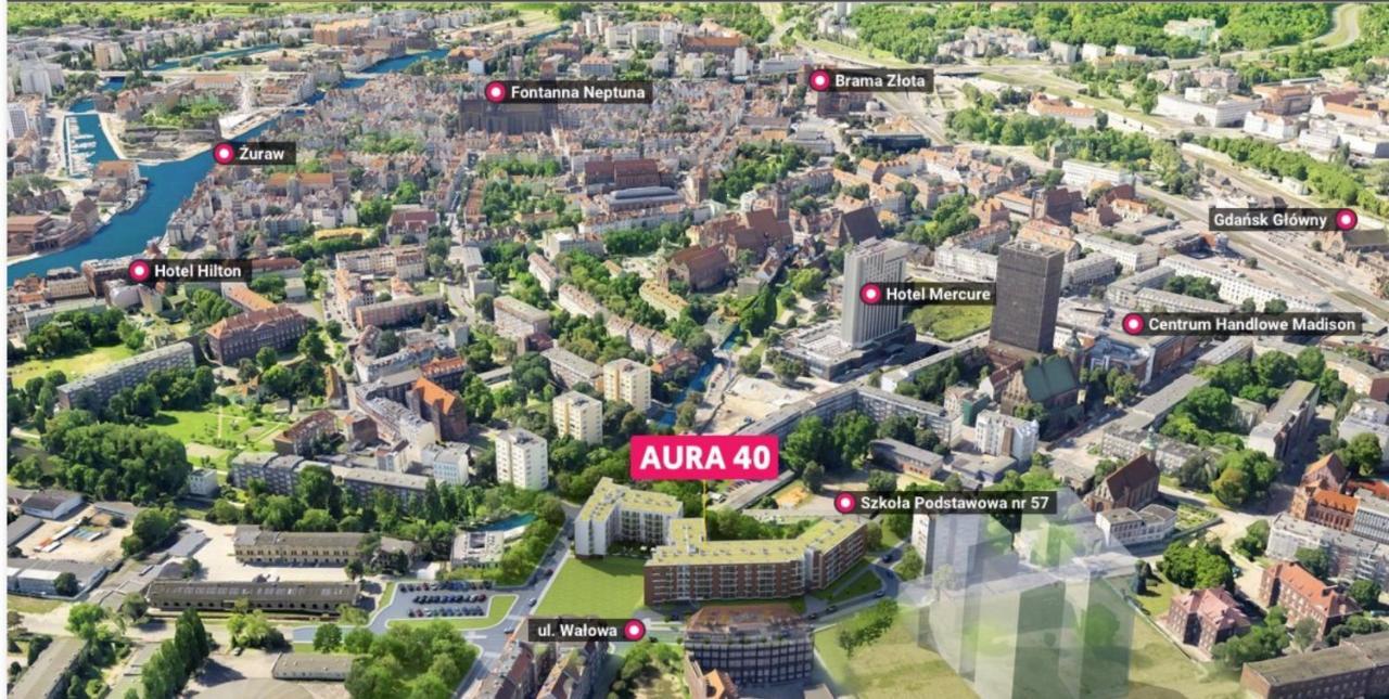 Rent40 Apartamenty Aura Gdansk Old Town ภายนอก รูปภาพ